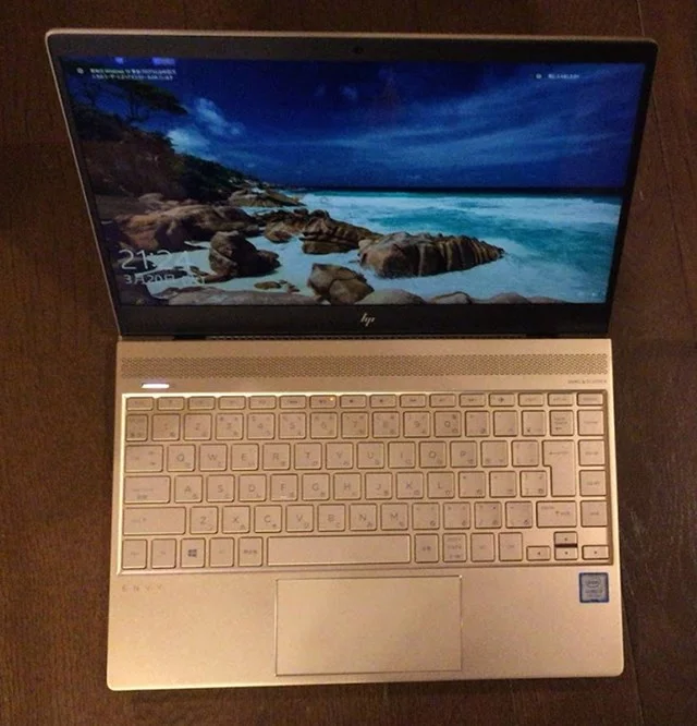 HP ENVY 13-ad005TU 薄型モバイルノートPC 実機レビュー (MateBook X 