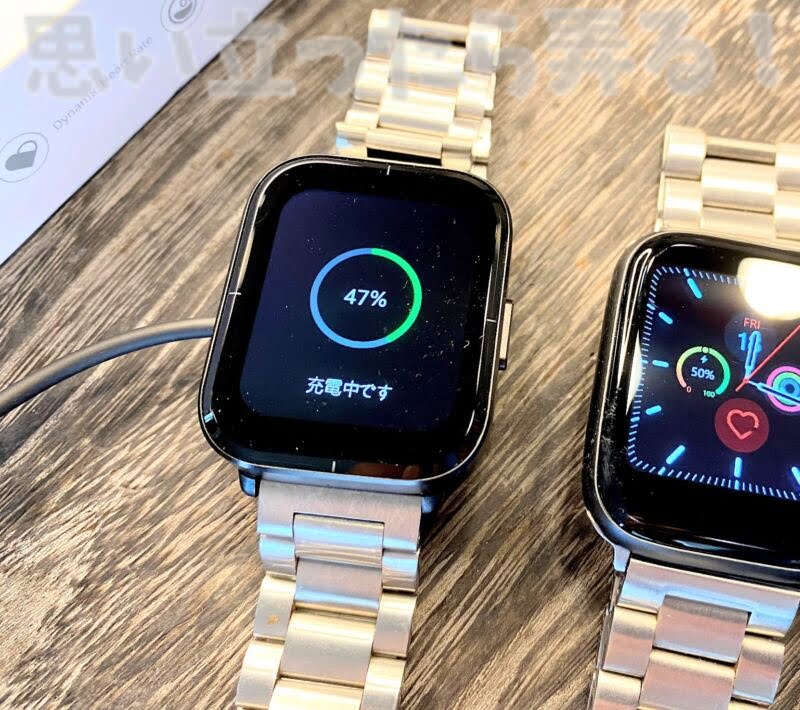 1回の充電で1週間は保ちそうなMibro Colorスマートウォッチ