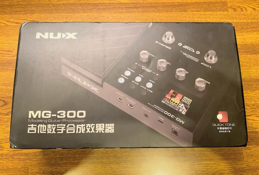 NUX MG-300レビュー マルチエフェクター+USBオーディオ 