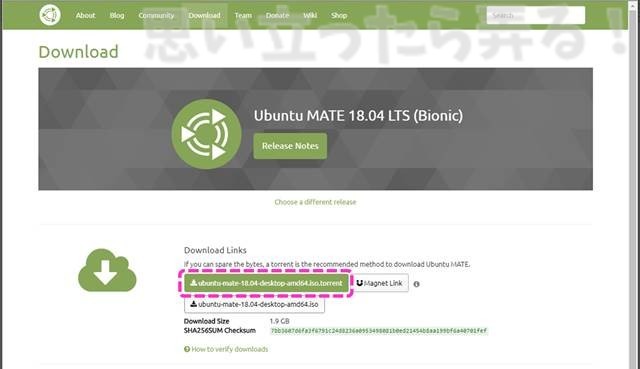 20180611 omoiji ubuntumate 1804 install memo 0004