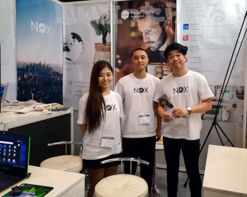 20180925 omoiji tgs2018 Nox Player booth go 0019