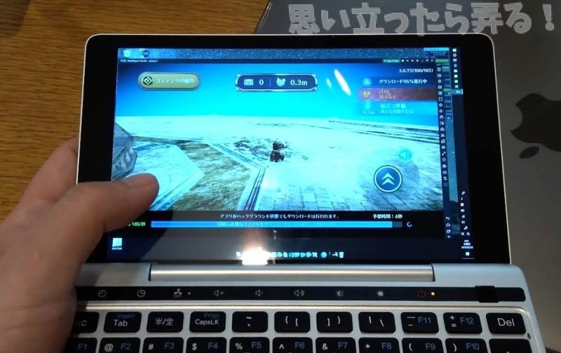 GPD Pocket2のタッチスクリーンでスマホ的にNoxPlayerを使う♪