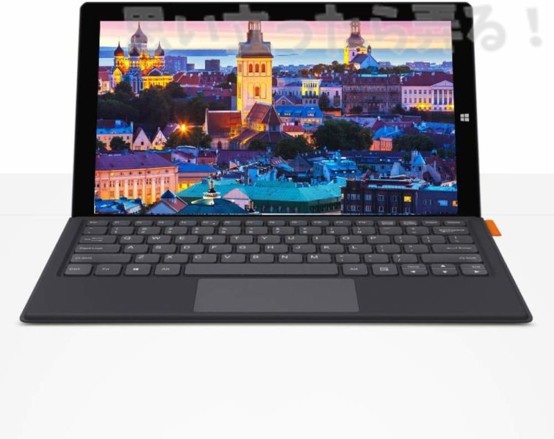 CHUWI UBookに専用キーボードを接続スタイル
