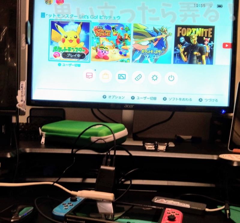nintendo switch ac adapter genki dock 00118