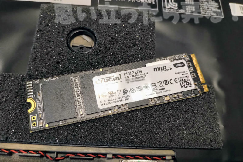 think pad x1 carbon 2015 ssd change 0011