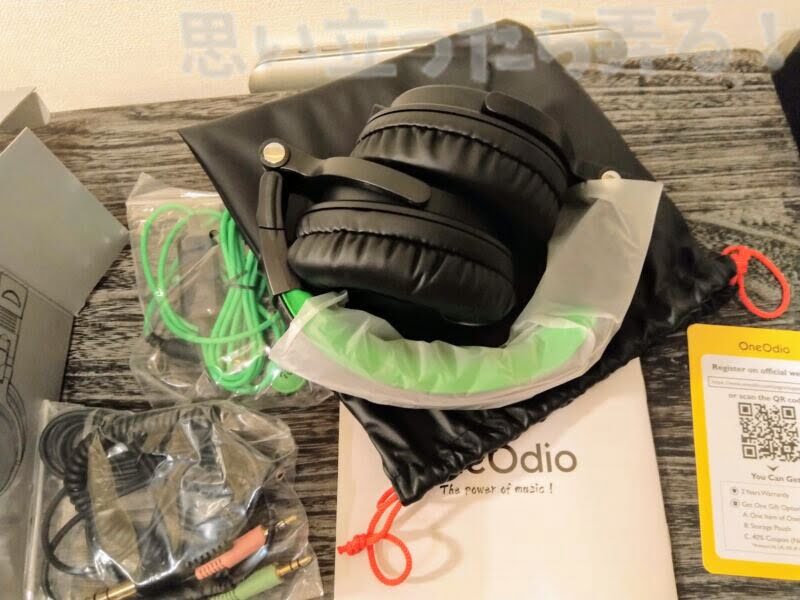OneOdio DJ headphone review 006