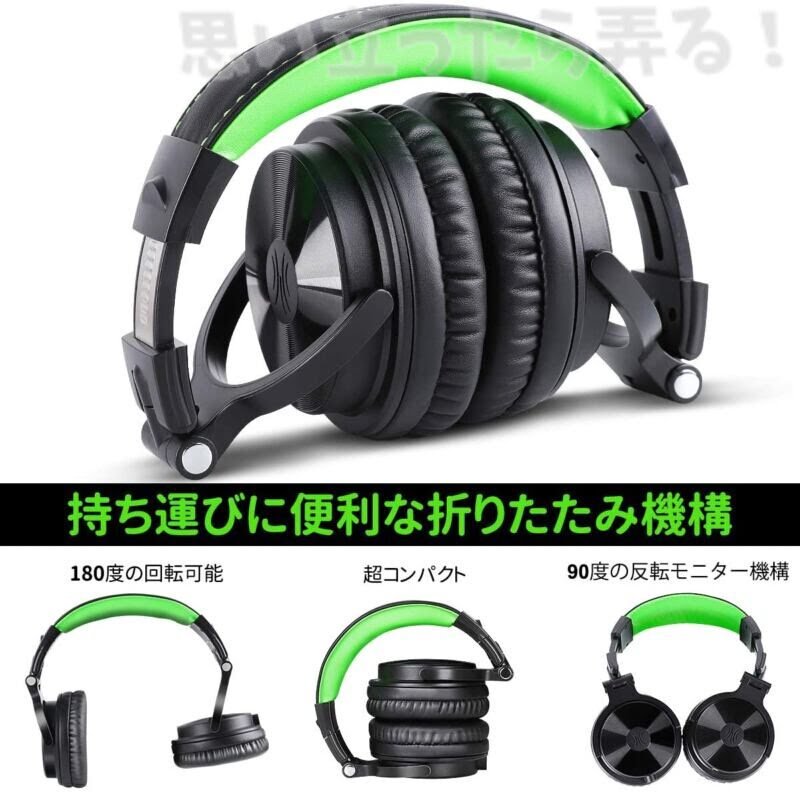 OneOdio DJ headphone review 022