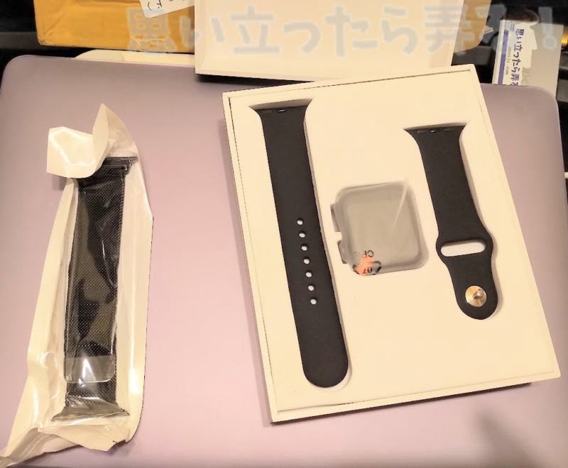 中華通販でポチったスマートウォッチは外観が完全にAppleWatchと同じ!?