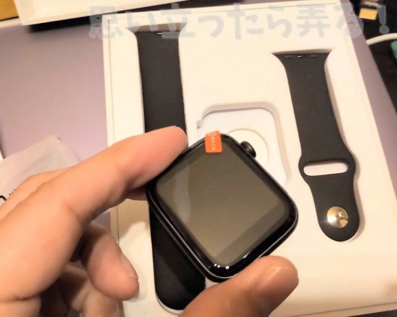 中華Apple Watchのウォッチフェイス偽物とはわからない出来かもしれない