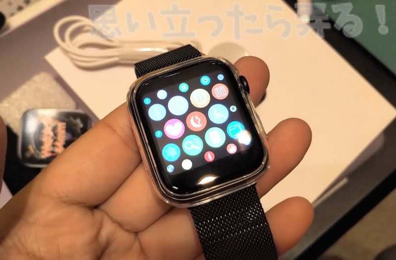 パチモノApple Watchとは思えないスムーズな操作感