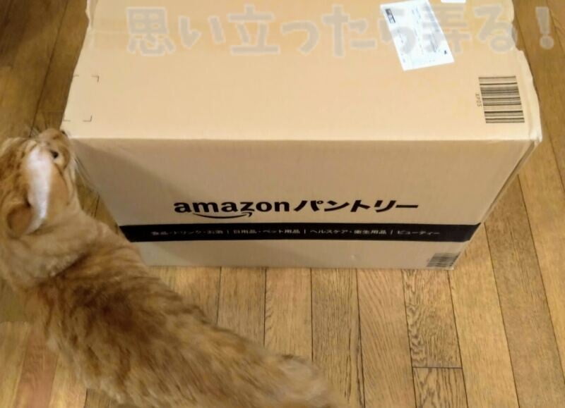 amazonパントリーBOXが届いた！