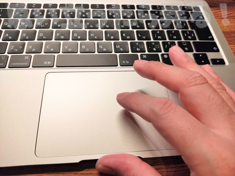 Ma MacBook Airのスライドパッドを試してみる