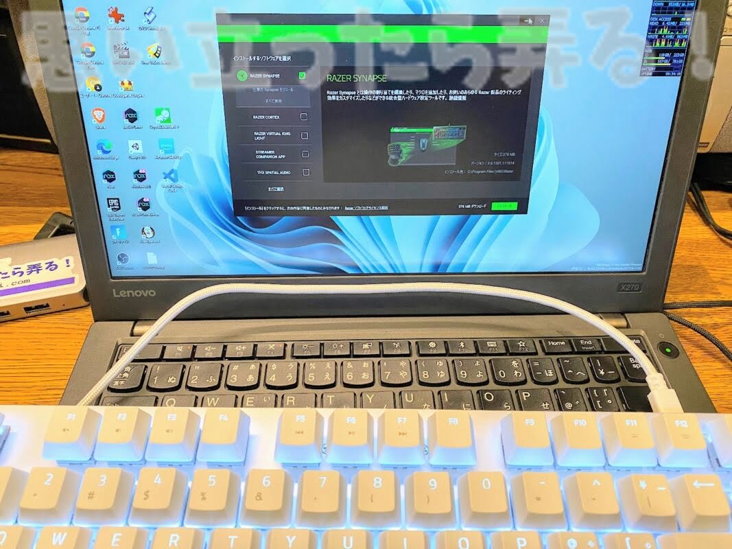 Razer BlackWidow keyboard232