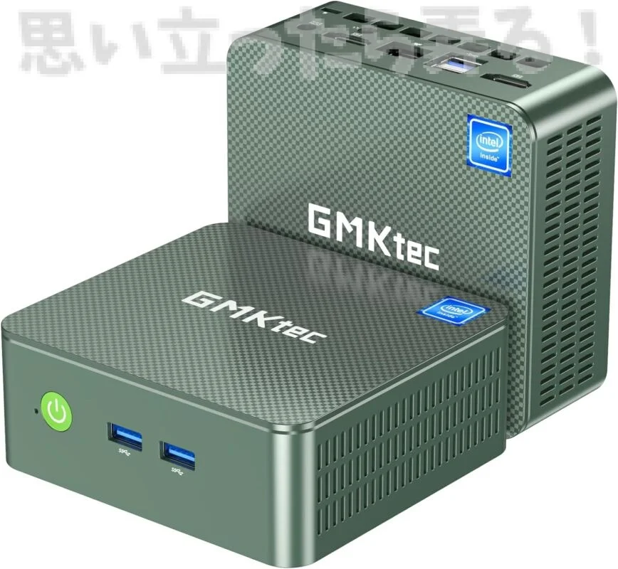 1品限り❤️ミニPC N100最大3.4GHz 16GB変装可 8GB 256GB Amazon Prime感謝祭でGMKのN100搭載ミニPCが2万円以下！1万円オフ