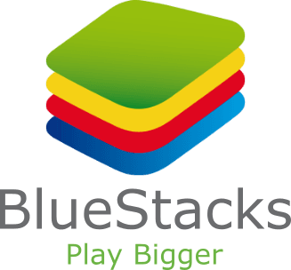 BlueStacksのロゴ。Androidエミュレータの一つ