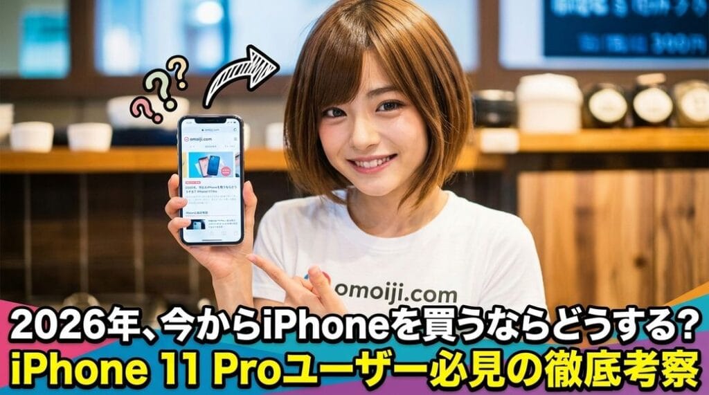 2026年、今からiPhoneを買うならどうする?iPhone 11 Proユーザー必見の徹底考察のアイキャッチ画像