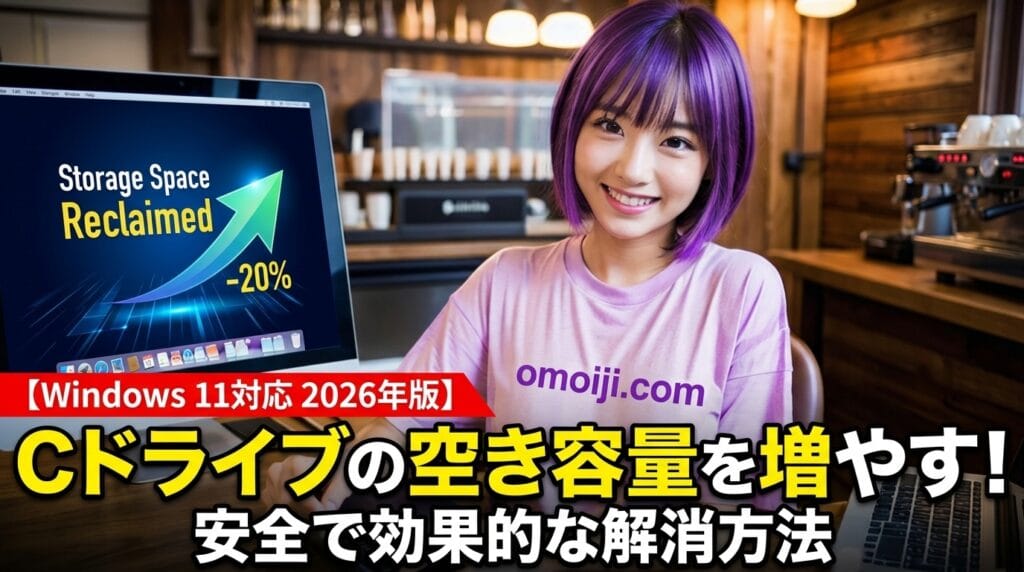Cドライブの空き容量を増やす方法（Windows 11）