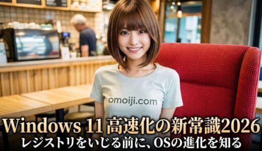 Windows 11 高速化の新常識2026｜レジストリをいじる前に、OSの進化を知る